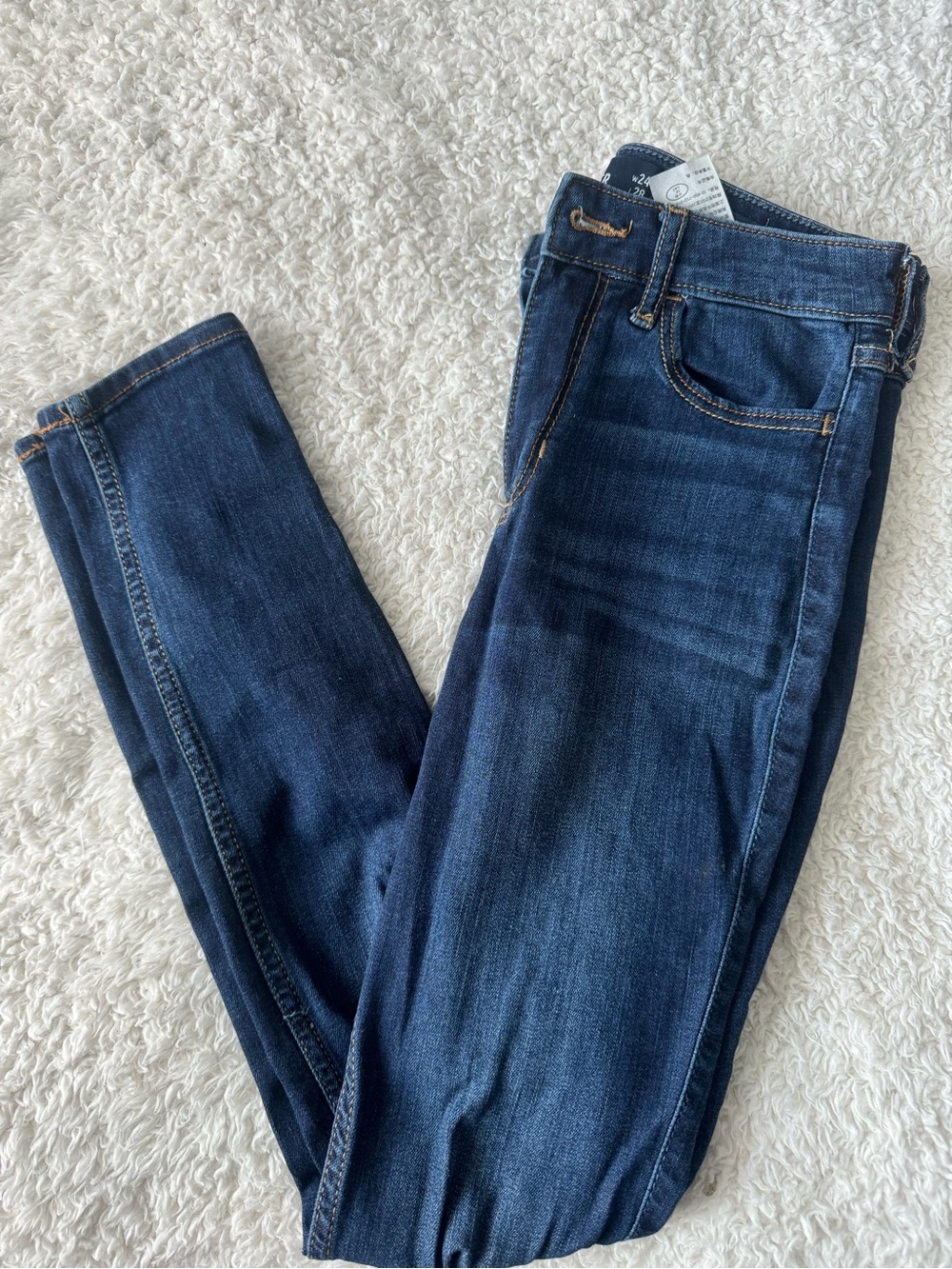 Hollister Dark Blue Skinny Jeans